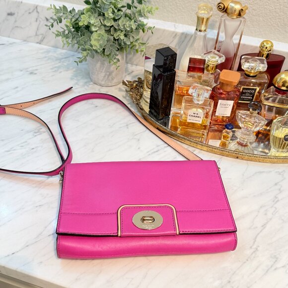 Kate spade Fuchsia Leather Crossbody - Picture 5 of 17